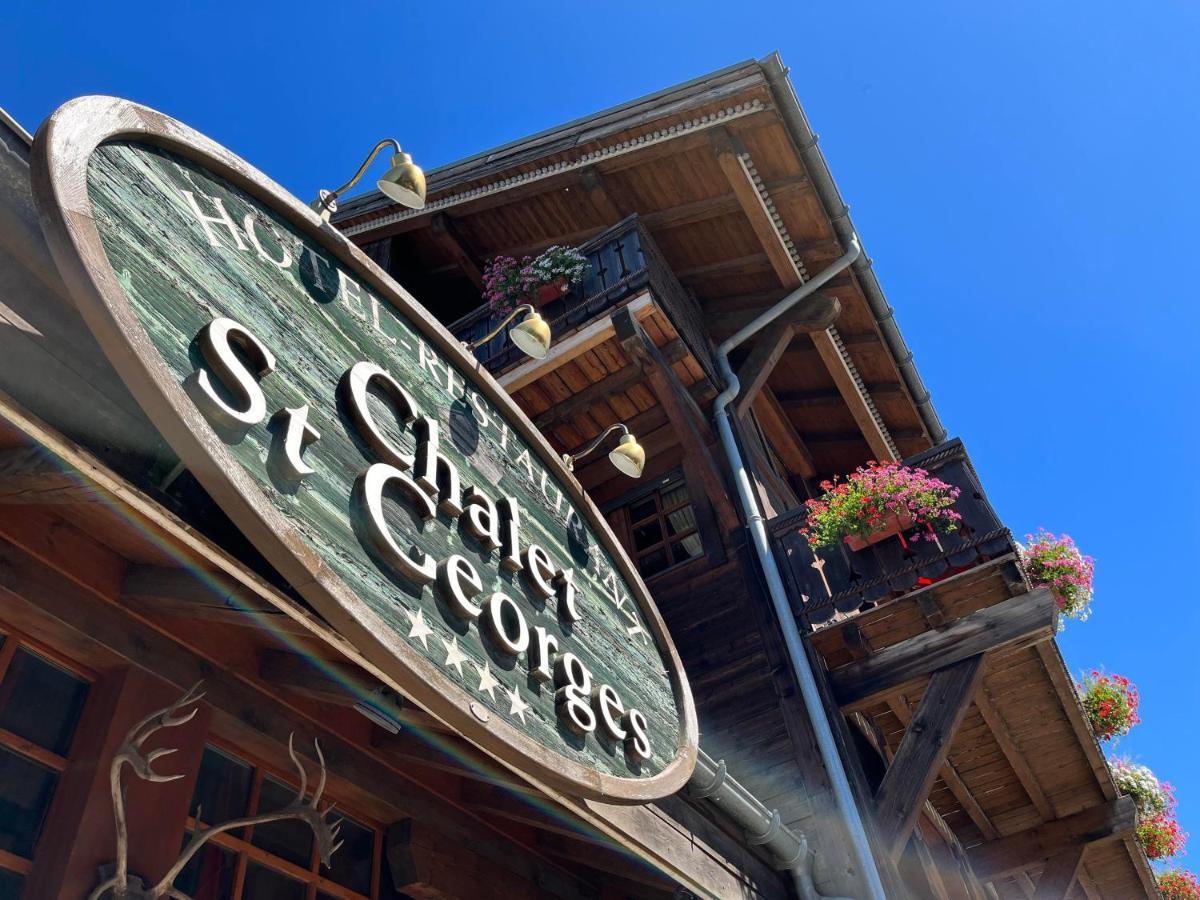 Hotel Chalet Saint-Georges Megève Exterior foto