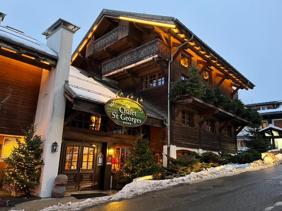 Hotel Chalet Saint-Georges Megève Exterior foto