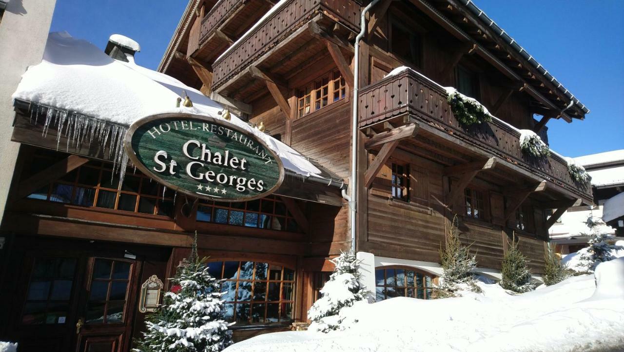 Hotel Chalet Saint-Georges Megève Exterior foto